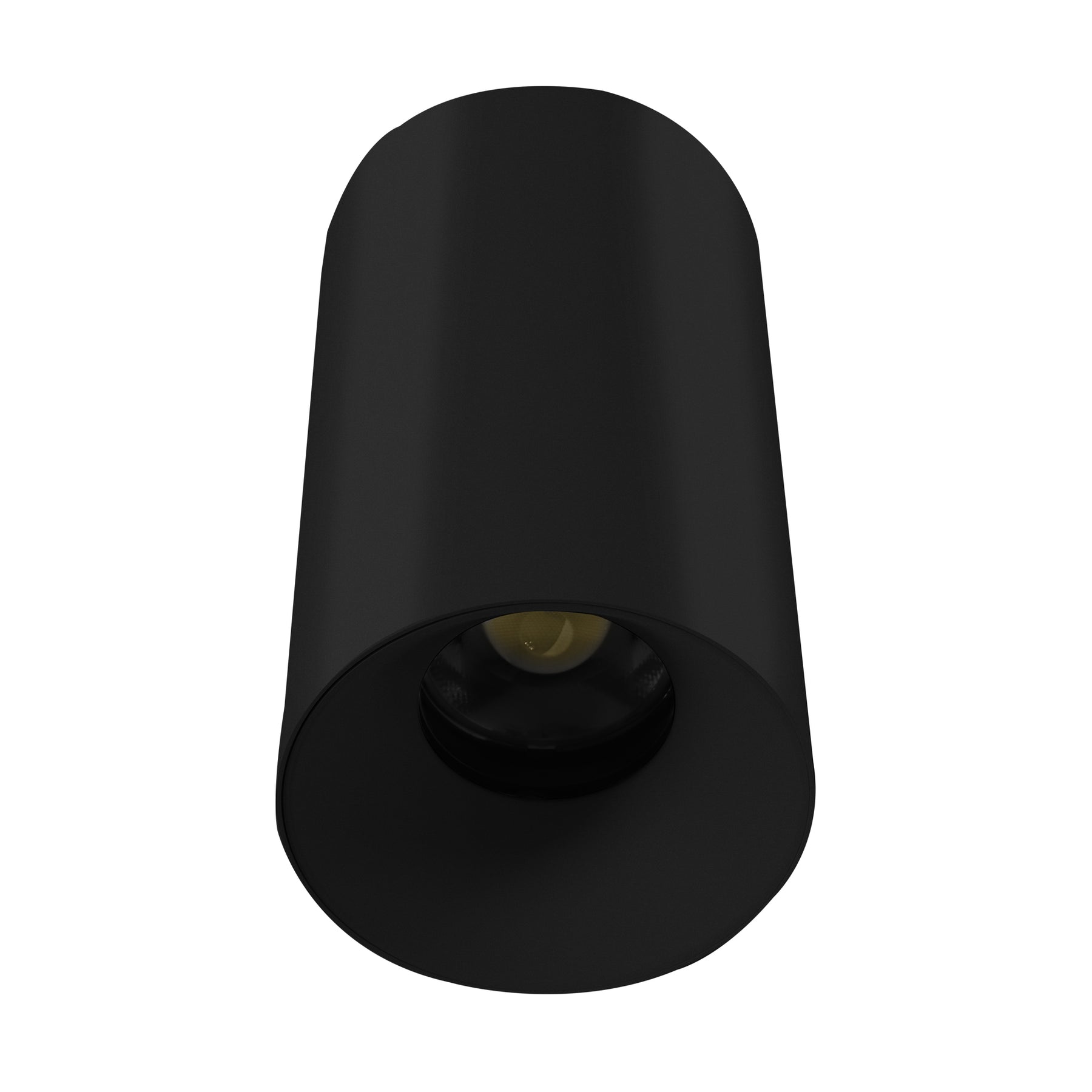 black 6 inch led cylinder light