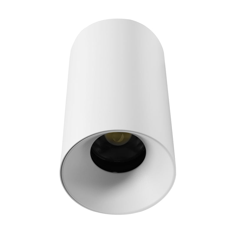 white 6 inch led cylinder light