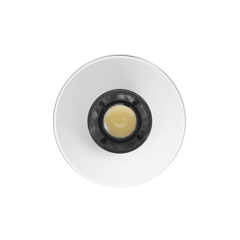6" LED Cylinder Light, 4000 Lumen Max, Wattage and CCT Selectable, 120-277V, Black or White Finish