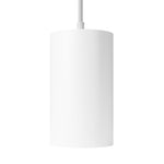white 6 inch led cylinder light with mount