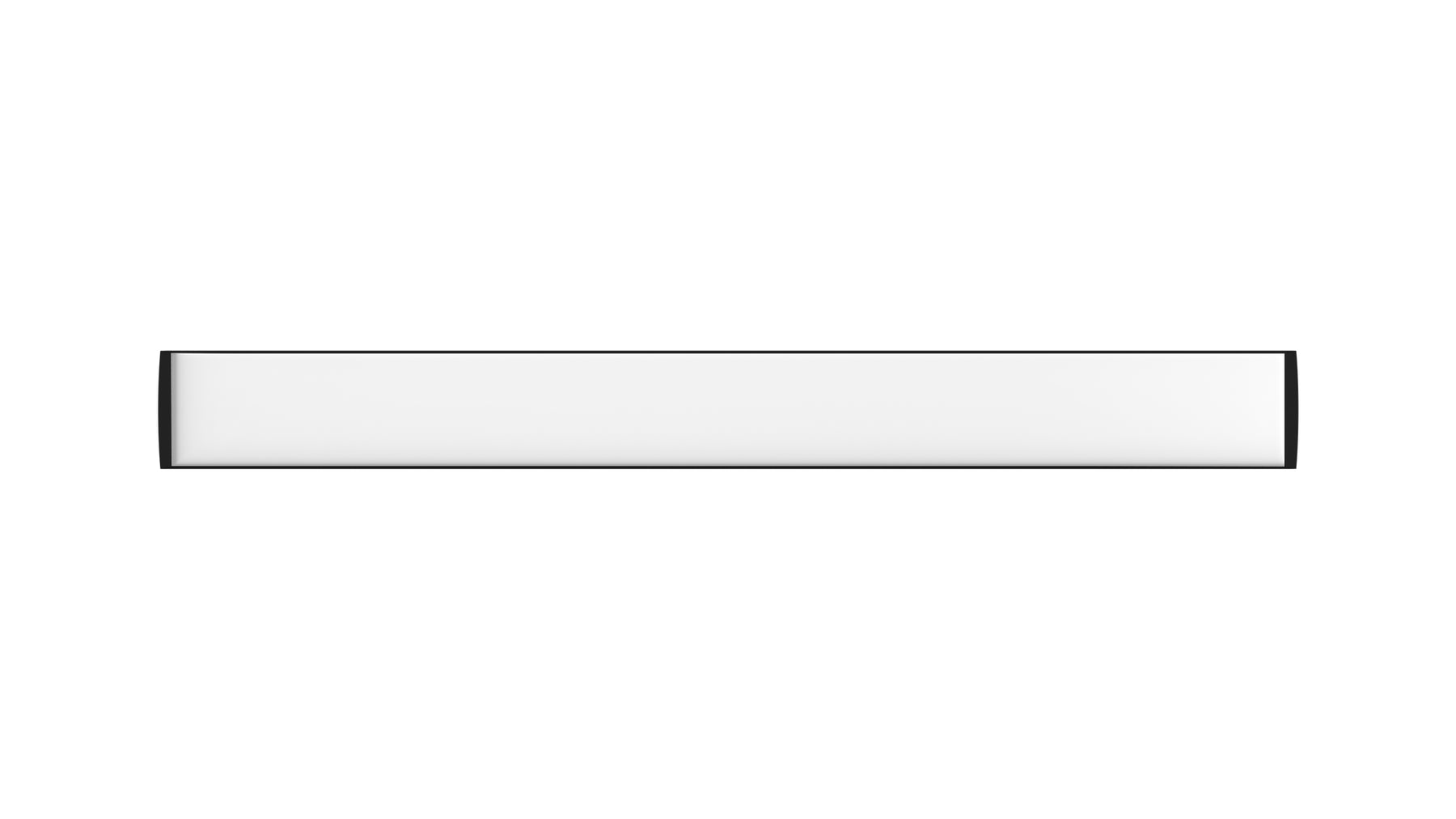 2FT LED Up/Down Suspended Linear Light, 2700 Lumen Max, Wattage and CCT Selectable, 120-277V, Black or White Finish