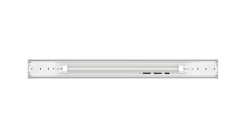 2FT LED Up/Down Suspended Linear Light, 2700 Lumen Max, Wattage and CCT Selectable, 120-277V, Black or White Finish