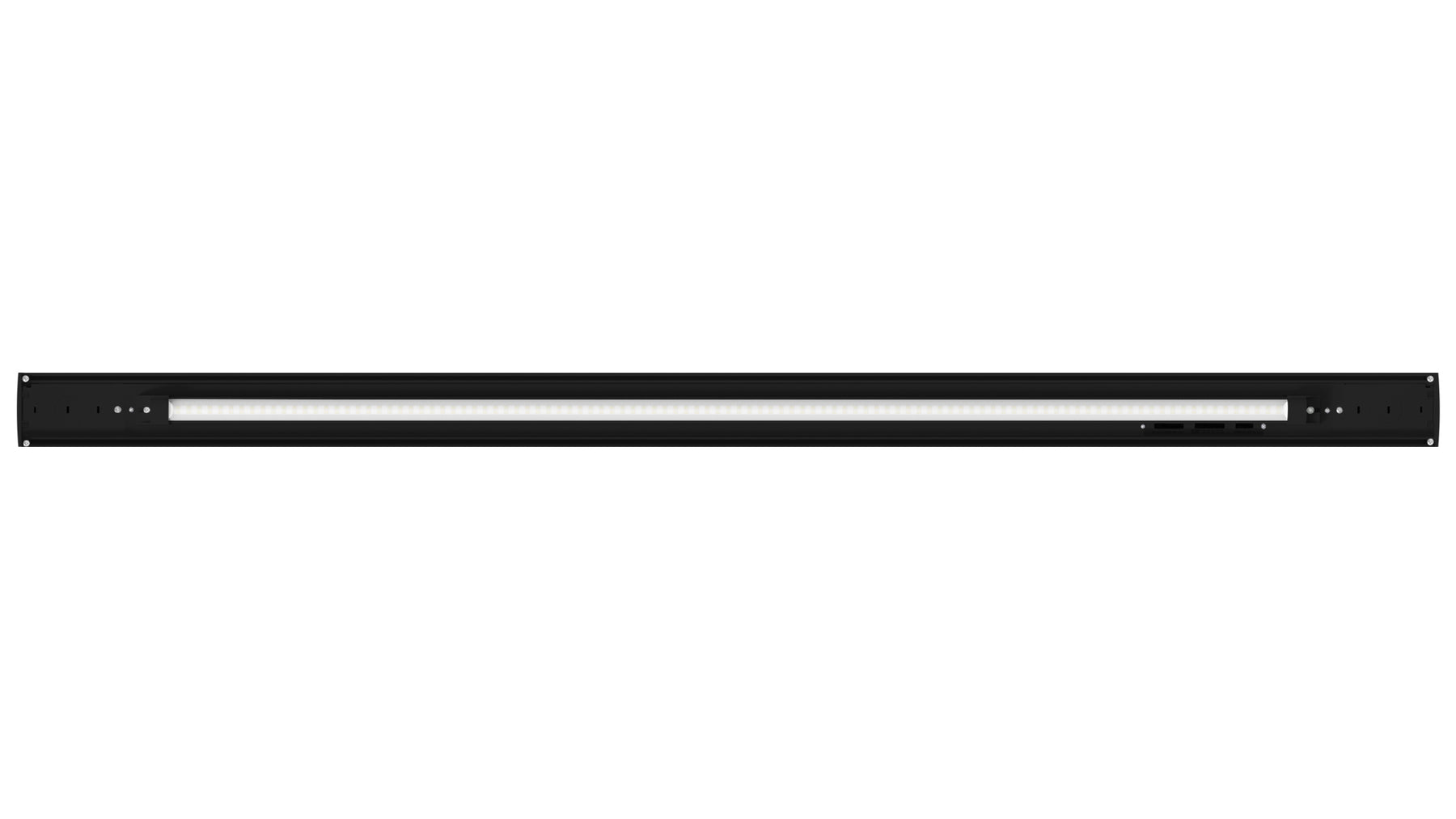4FT LED Up/Down Suspended Linear Light, 5400 Lumen Max, Wattage and CCT Selectable, 120-277V, Black or White Finish