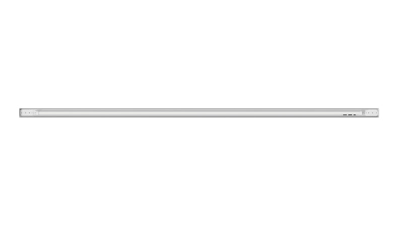 8FT LED Up/Down Suspended Linear Light, 10,800 Lumen Max, Wattage and CCT Selectable, 120-277V, Black or White Finish