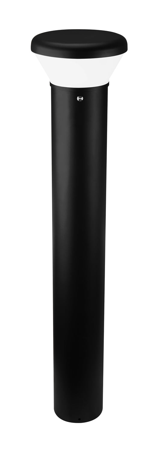 LED Bollard Light, 3200 Lumen Max, Wattage and CCT Selectable, 120-277V, Dark Bronze, White or Black