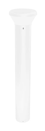 LED Bollard Light, 3200 Lumen Max, Wattage and CCT Selectable, 120-277V, Dark Bronze, White or Black