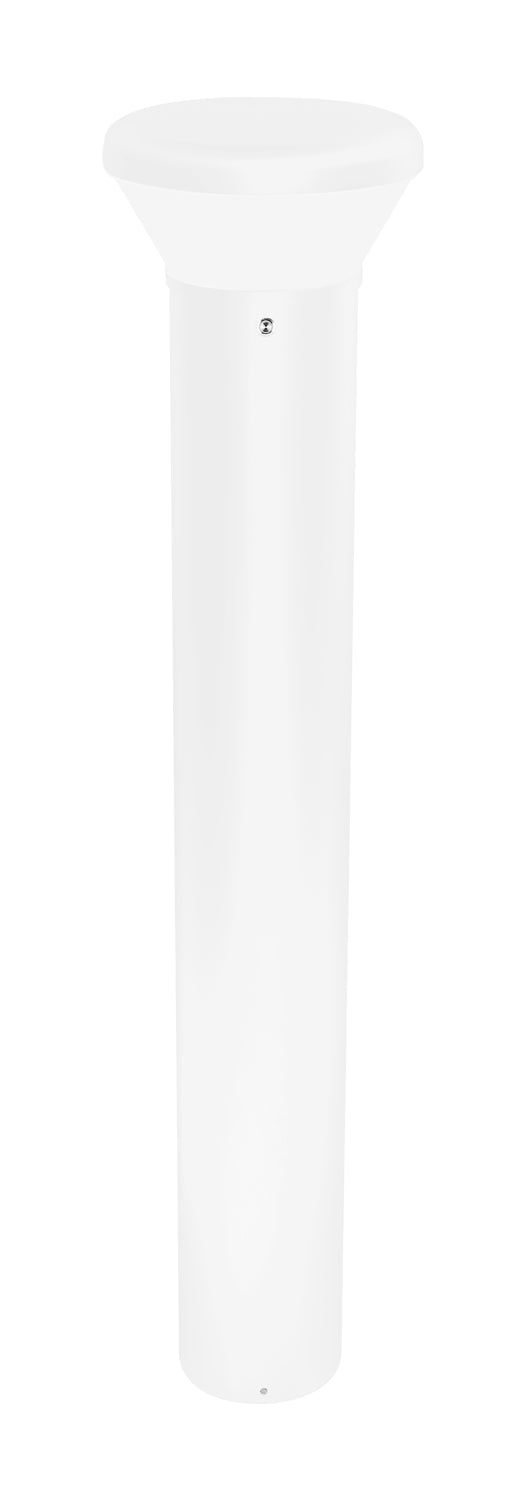 LED Bollard Light, 3200 Lumen Max, Wattage and CCT Selectable, 120-277V, Dark Bronze, White or Black