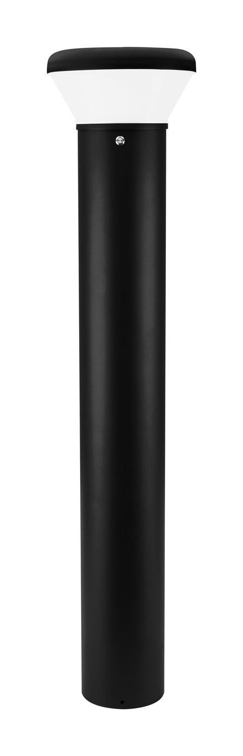 LED Bollard Light, 3200 Lumen Max, Wattage and CCT Selectable, 120-277V, Dark Bronze, White or Black