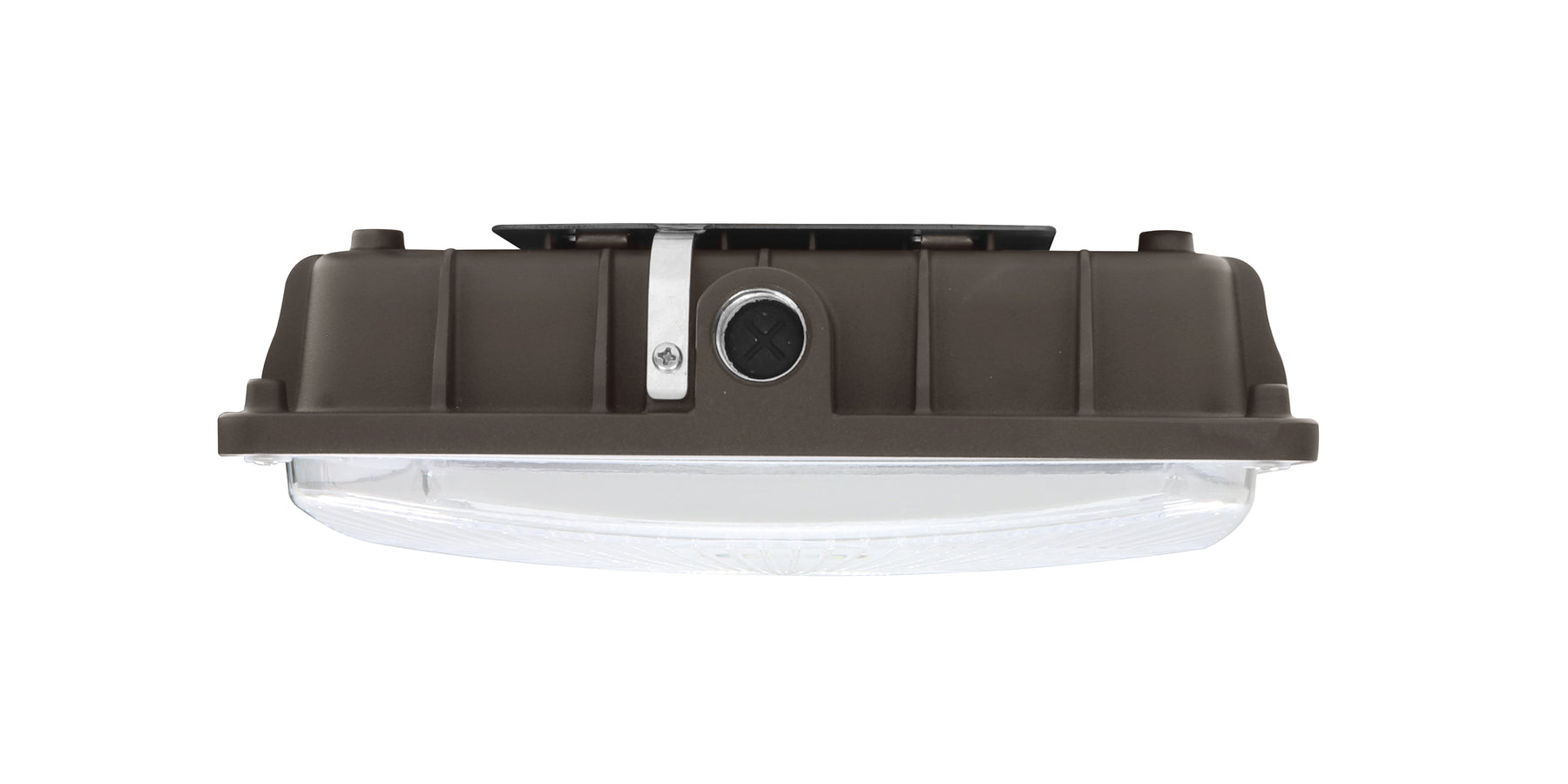Square LED Canopy Light, 27W, 3800 Lumen Max, 4000K or 5000K, Dimmable, DLC 5.1 Premium, 120-277V