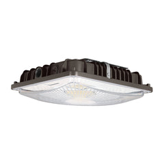 LED Canopy Light, 8000 Lumen Max, Wattage and CCT Selectable, 120-277V