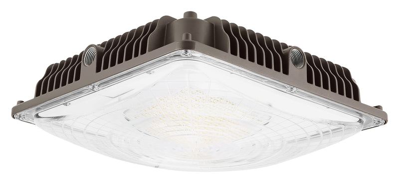 LED Canopy Light, 16,500 Lumen Max, Wattage and CCT Selectable, 120-277V