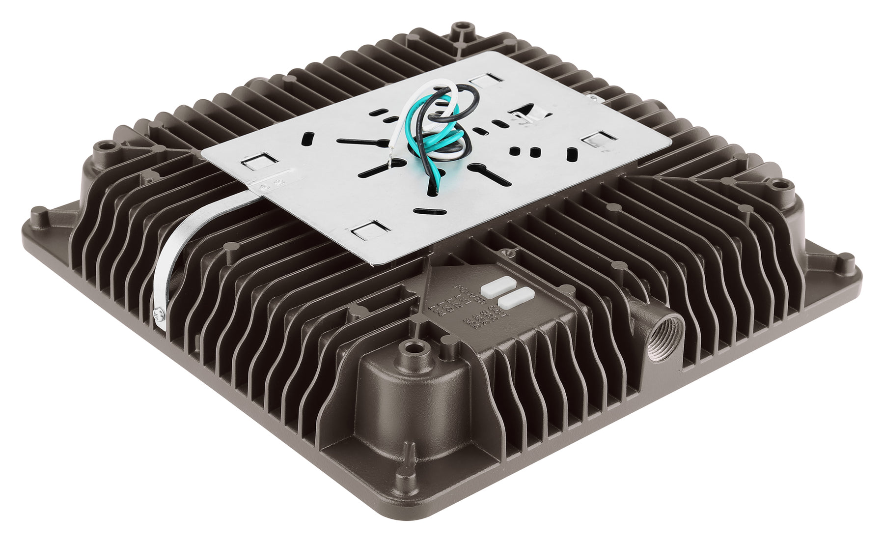 LED Canopy Light, 16,500 Lumen Max, Wattage and CCT Selectable, 120-277V