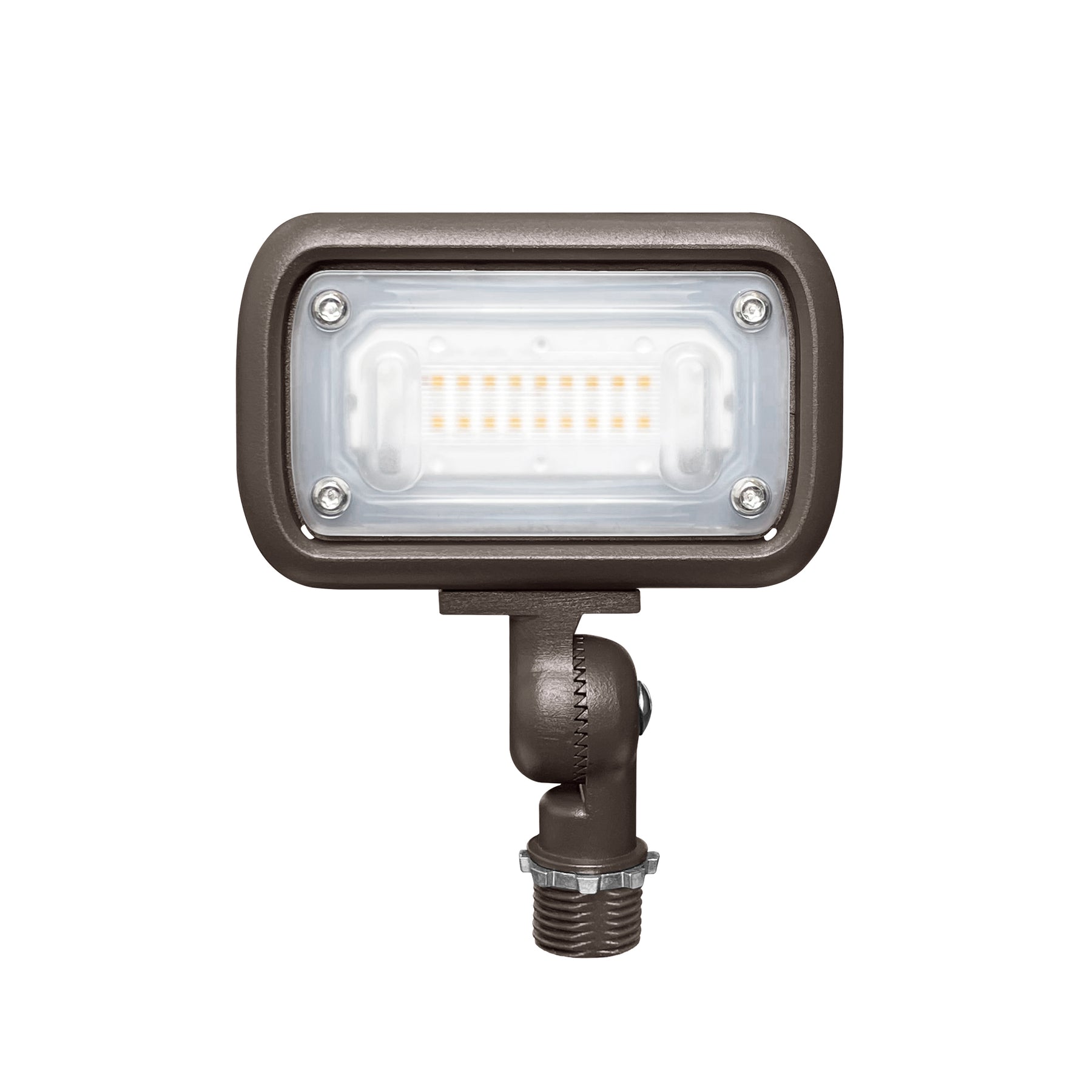 Outdoor flood light on a white background