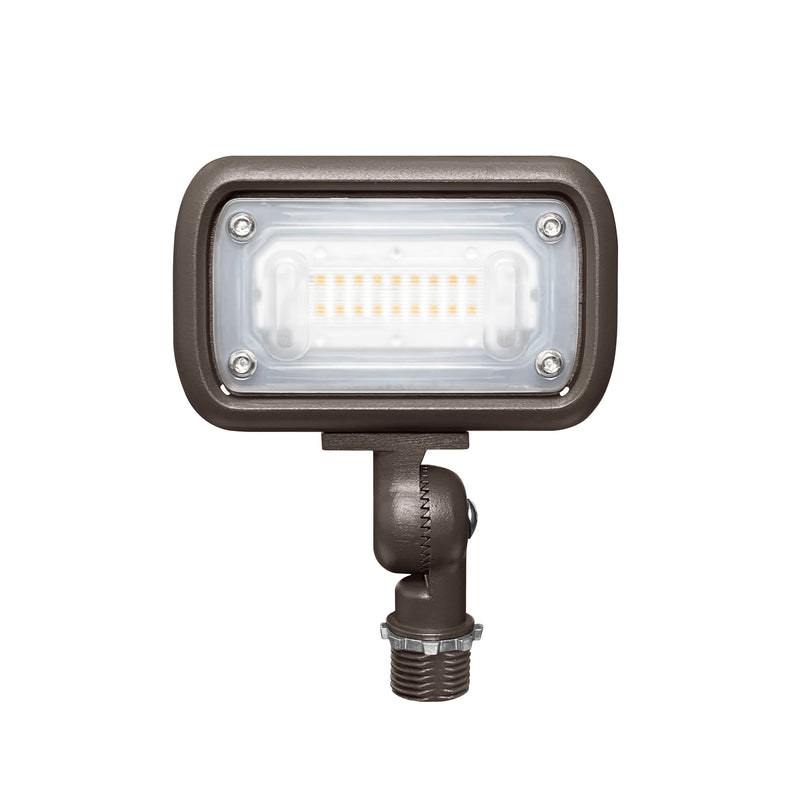 Outdoor flood light on a white background