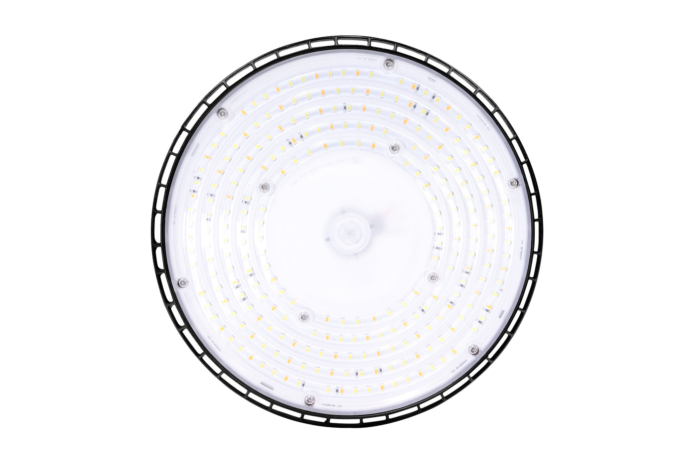 LED UFO High Bay, 100W, 14000 Lumens, CCT Selectable, 120-277V, Black Finish
