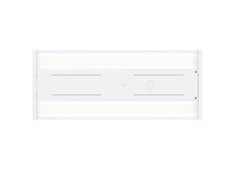 2FT Low Profile Bluetooth Linear High Bay, 90W/130W/180W/210W Selectable, 30,000 Lumens, 120-277V, CCT Selectable 4000K/5000K