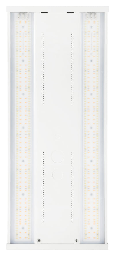 2FT Low Profile Bluetooth Linear High Bay, 90W/130W/180W/210W Selectable, 30,000 Lumens, 120-277V, CCT Selectable 4000K/5000K