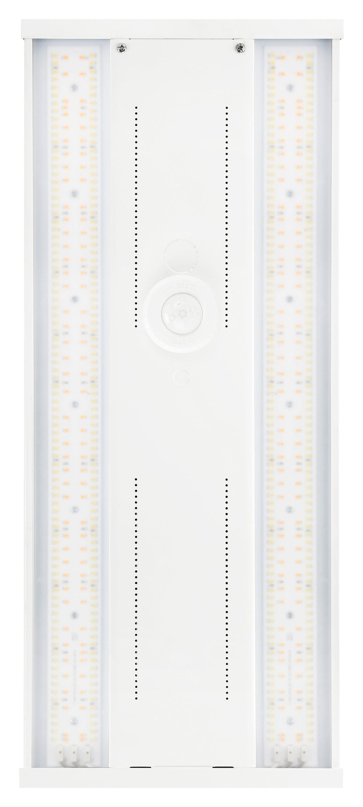 6PK 2FT Low Profile Bluetooth Linear High Bay, 90W/130W/180W/210W Selectable, 30,000 Lumens, 120-277V, CCT Selectable 4000K/5000K