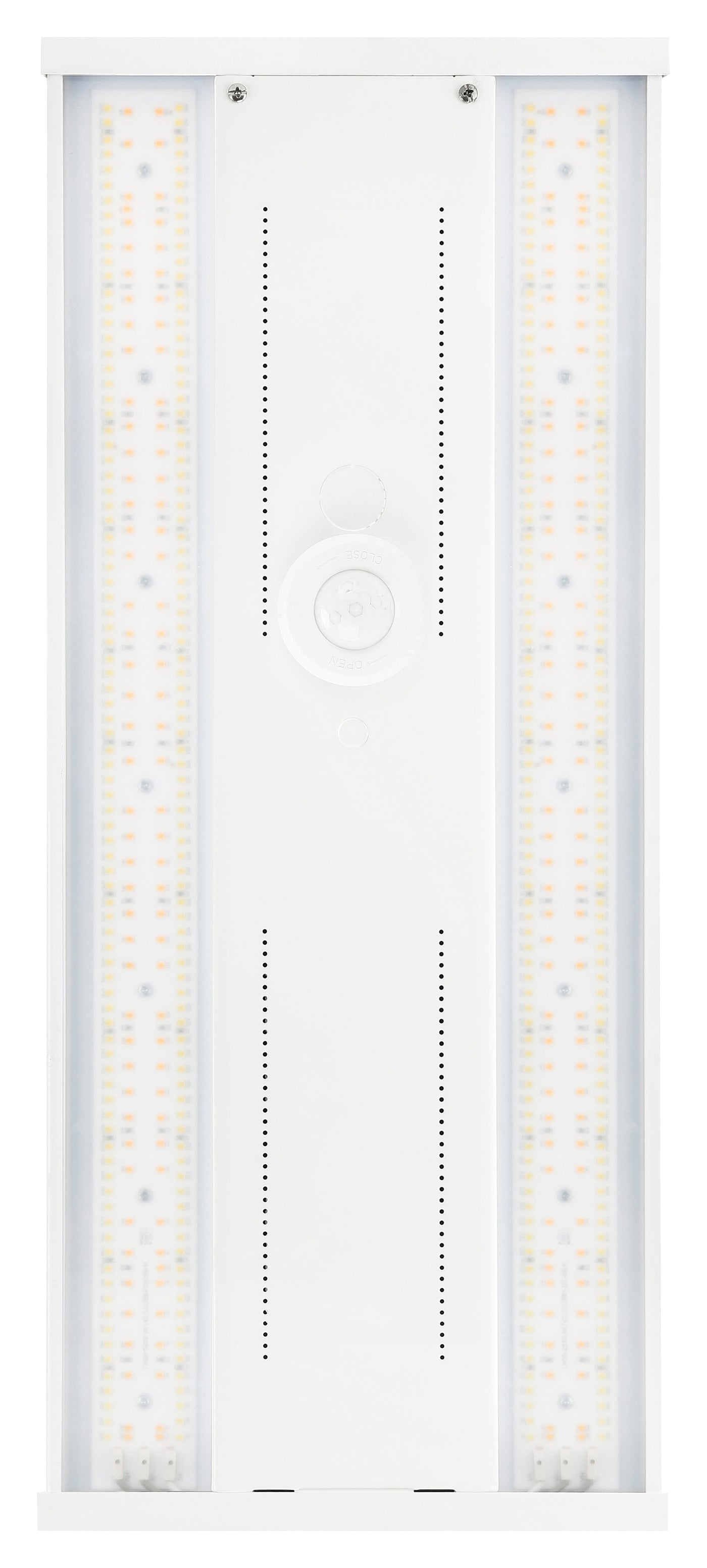 2FT Low Profile Bluetooth Linear High Bay, 90W/130W/180W/210W Selectable, 30,000 Lumens, 120-277V, CCT Selectable 4000K/5000K