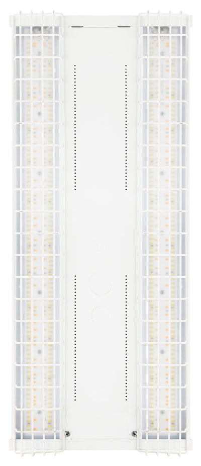 6PK 2FT Low Profile Bluetooth Linear High Bay, 90W/130W/180W/210W Selectable, 30,000 Lumens, 120-277V, CCT Selectable 4000K/5000K