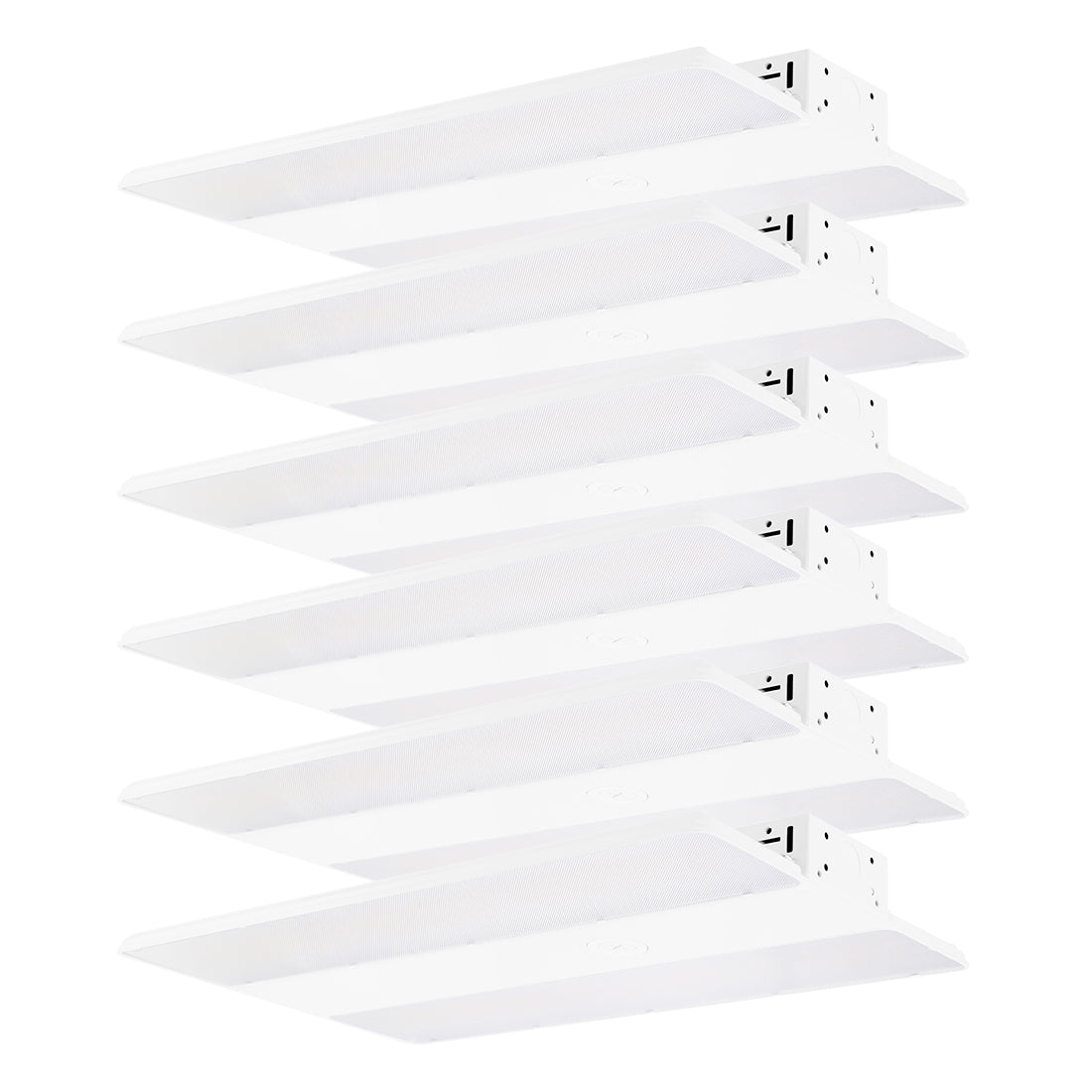 6PK 1.5FT LED Linear High Bay, 24,100 Lumen Max, Wattage and CCT Selectable, 120-277V or 347-480V