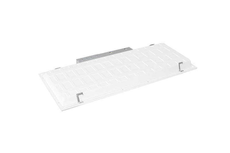 4PK 1X4 LED Flat Panel, 5400 Lumen Max, Wattage and CCT Tunable, 120-277V, Sensor Ready