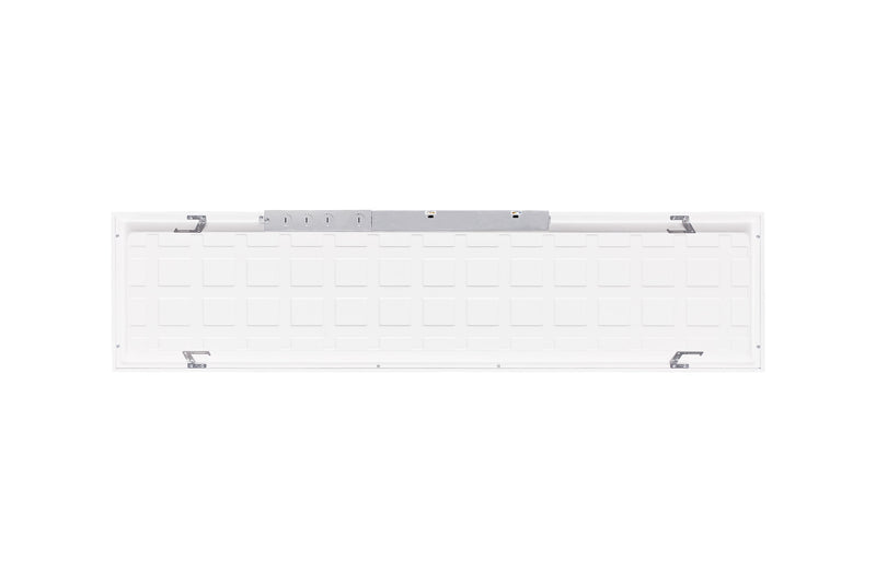 4PK 1X4 LED Flat Panel, 5400 Lumen Max, Wattage and CCT Tunable, 120-277V, Sensor Ready