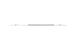 4PK 1X4 LED Flat Panel, 5400 Lumen Max, Wattage and CCT Tunable, 120-277V, Sensor Ready