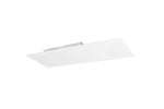 4PK 1X4 LED Flat Panel, 5400 Lumen Max, Wattage and CCT Tunable, 120-277V, Sensor Ready
