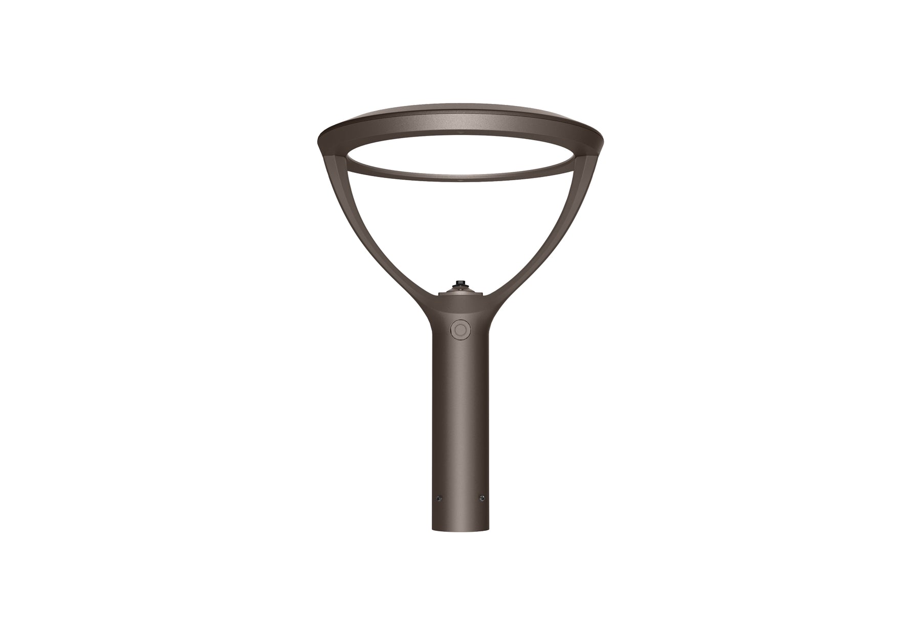 Street light fixture on a white background