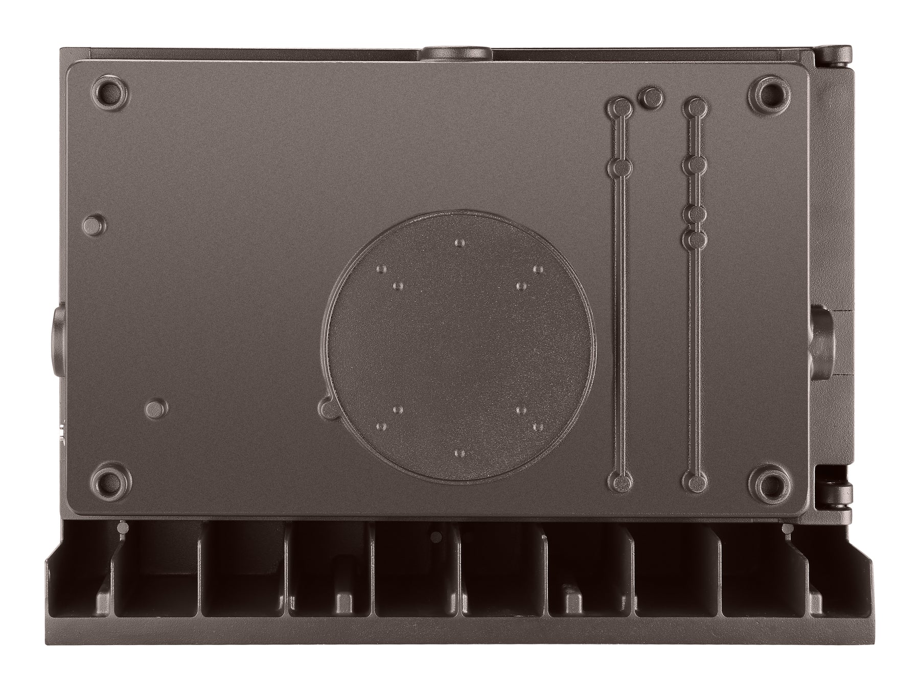 LED Slim Full Cutoff Wall Pack, 9700 Lumen Max, 65W, CCT Selectable, Photocell Included, 120-277V, Dark Bronze Finish