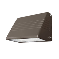 LED Full Cutoff Wall Pack, 9800 Lumen Max, Wattage and CCT Selectable, 120-277V