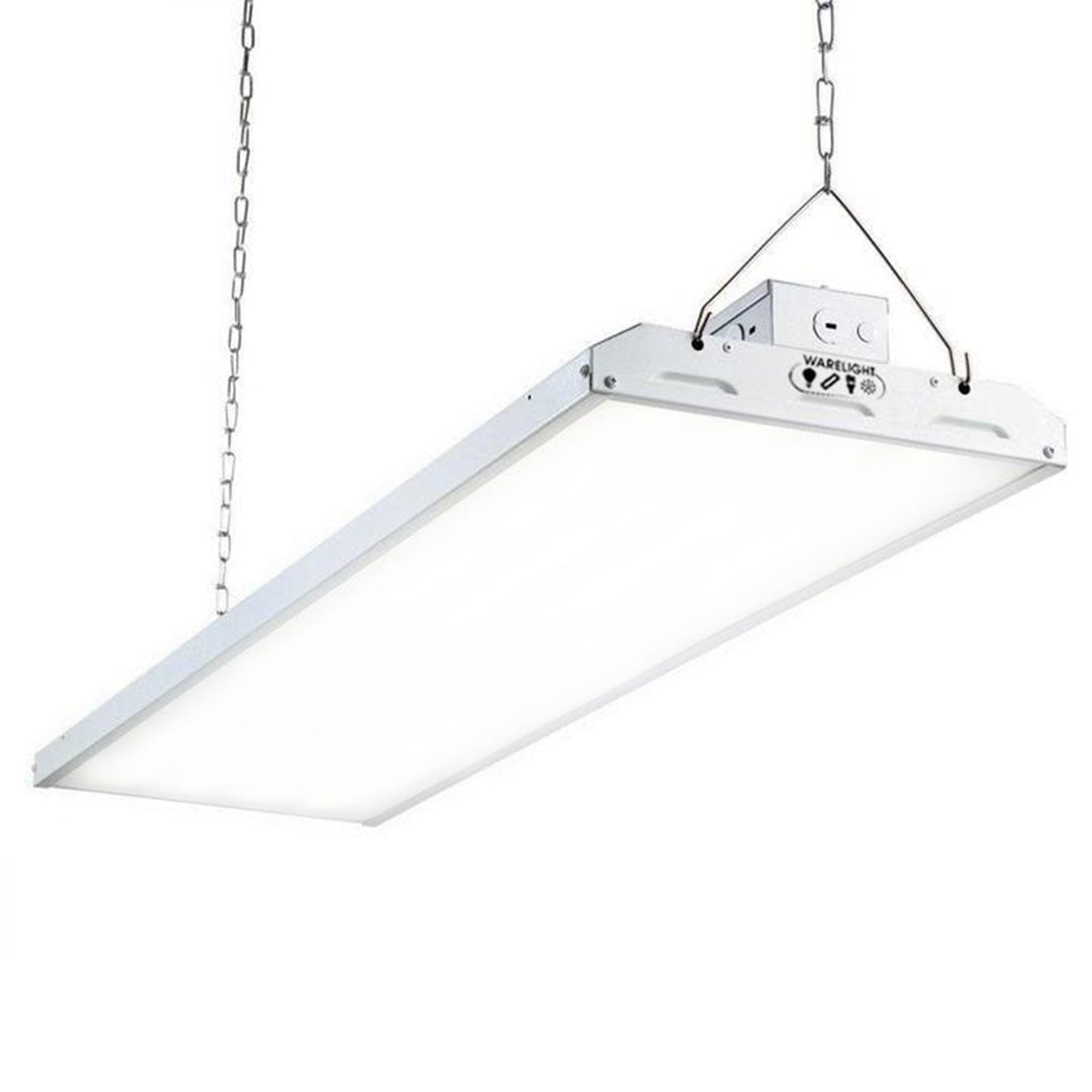 Condor Premium 4FT LED Linear High Bay Fixture, 300 Watt, 40,500 Lumens, CCT Selectable 4000K/5000K, Equal to 10 Lamp 54W T5, or 1000 Watt MH