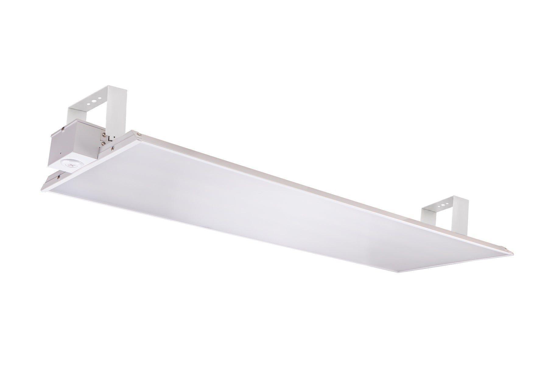 CondorX Premium 4FT LED Linear High Bay, 36,960 Lumen Max, Wattage and CCT Selectable, 120-277V, Sensor Ready, TAA Compliant