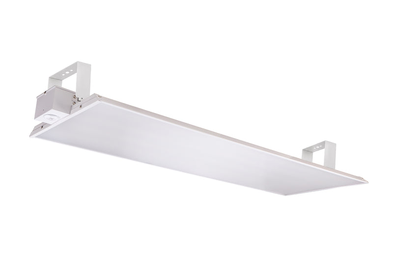 CondorX Premium 4FT LED Linear High Bay, 36,960 Lumen Max, Wattage and CCT Selectable, 120-277V, Sensor Ready, TAA Compliant