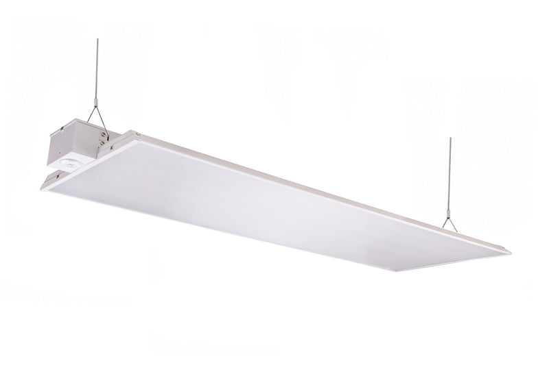 CondorX Premium 4FT LED Linear High Bay, 36,960 Lumen Max, Wattage and CCT Selectable, 120-277V, Sensor Ready, TAA Compliant