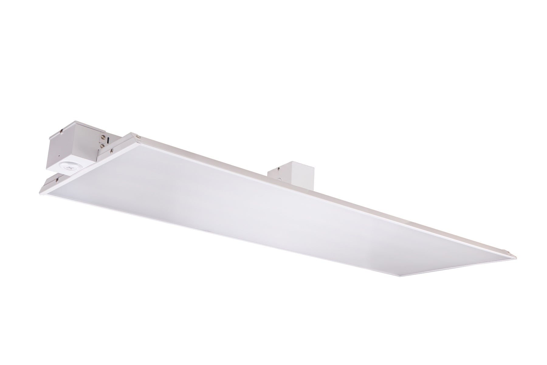 CondorX Premium 4FT LED Linear High Bay, 36,960 Lumen Max, Wattage and CCT Selectable, 120-277V, Sensor Ready, TAA Compliant