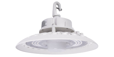 11" LED UFO High Bay, 100 Watt, 120-277V, 15,321 Lumens, 5000K, White Finish