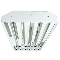 6 Lamp Linear LED High Bay Fixture, LED T5 Tube Ready, 120-277V