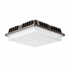 2PK LED Low Profile LED Canopy Light, 9000 Lumen Max, Wattage and CCT Selectable, 120-277V