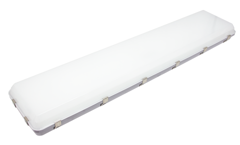 4FT LED Vapor Tight High Bay, 26,000 Lumen Max, Wattage and CCT Selectable, 120-277V