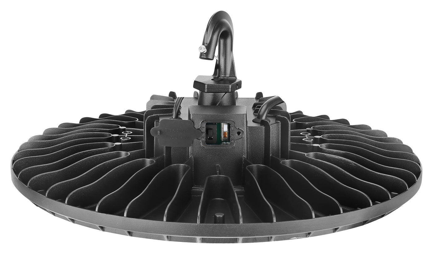 LED High Bay, 27,000 Lumens, 84/126/198/210 Wattage Selectable, 120-277V, CCT Selectable 4000K/5000K