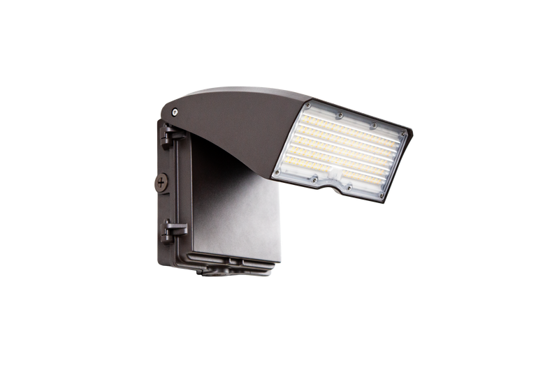 LED Adjustable Cutoff Wall Pack, 12,000 Lumen Max, Wattage and CCT Selectable, 120-277V, Sensor Ready