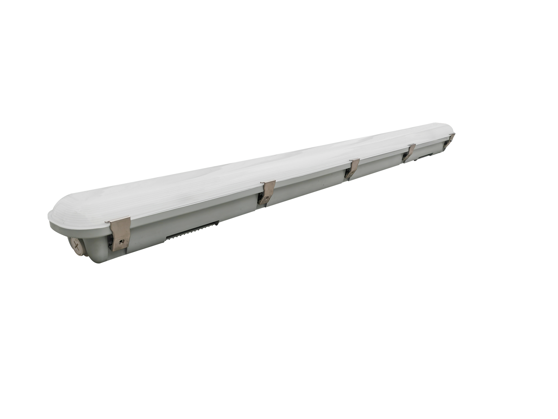 4FT LED Slim Vapor Tight Fixture, 7000 Lumen Max, CCT and Wattage Selectable, 120-277V