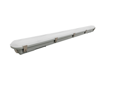 4FT LED Slim Vapor Tight Fixture, 7000 Lumen Max, CCT and Wattage Selectable, 120-277V