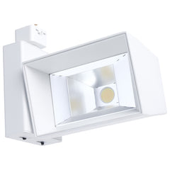 LED J-Style Track Light, 6100 Lumen Max, Wattage and CCT Selectable, 120V, White or Black
