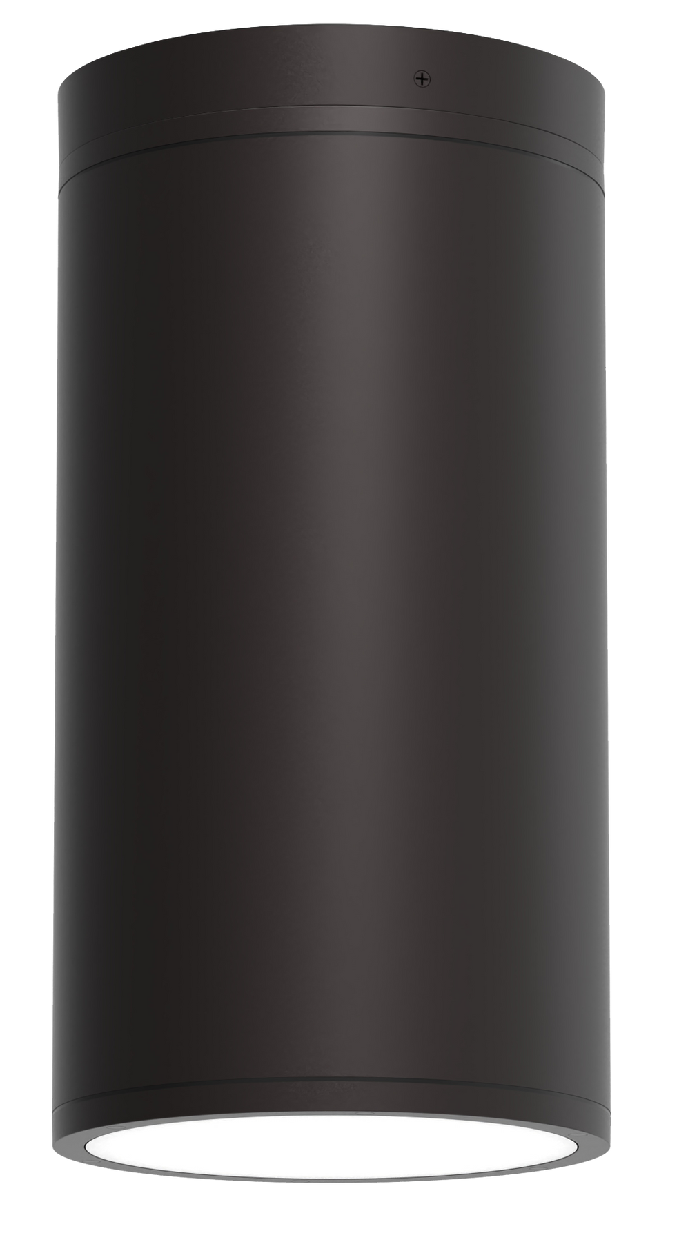 10" LED Ceiling Cylinder Light, 14,788 Lumens, Wattage and CCT Selectable, 120-277V, Black Finish