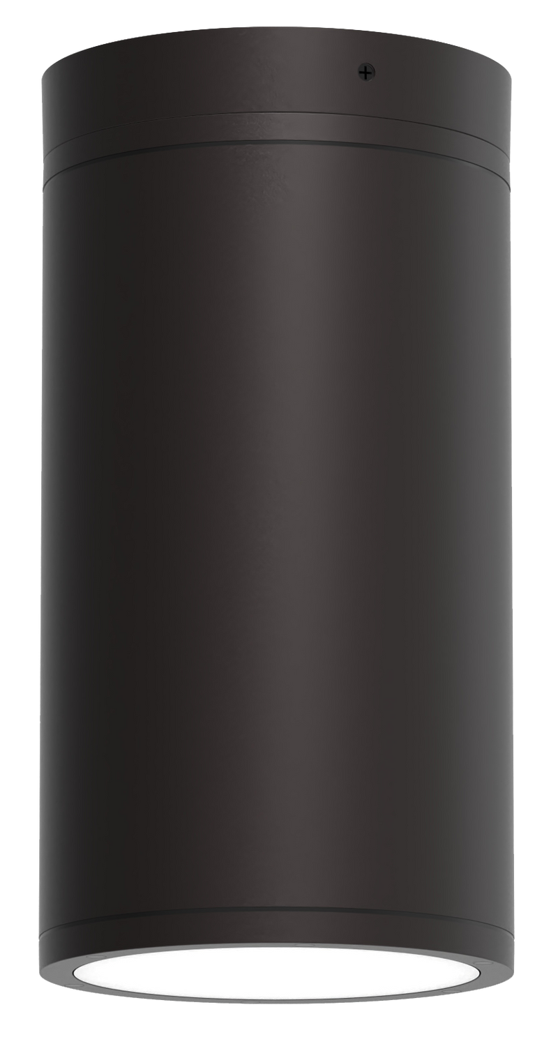 8" LED Ceiling Cylinder Light, 7864 Lumens, Wattage and CCT Selectable, 120-277V, Black Finish