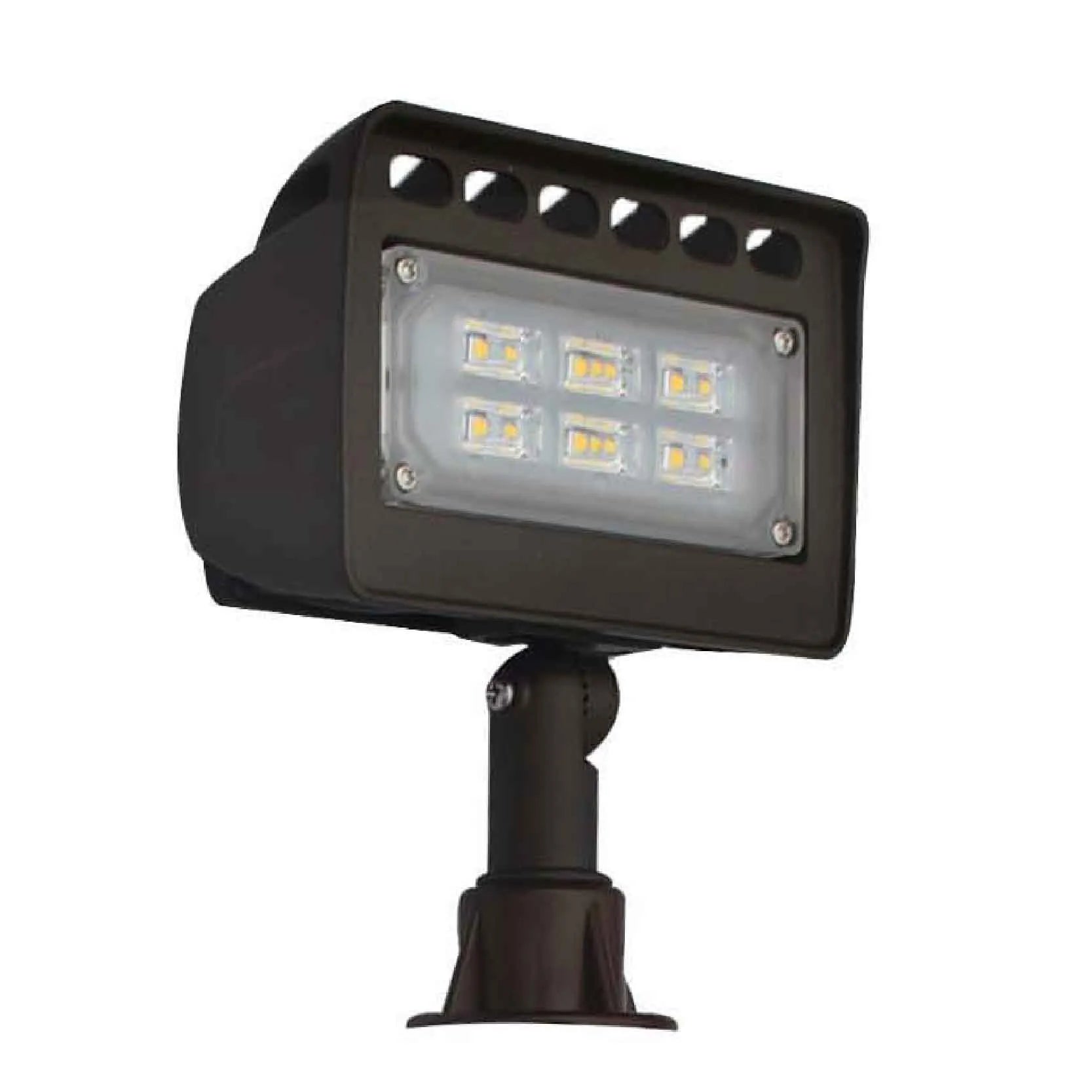 Integrated LED Wall Wash Landscape Flood Light, 12 Watt, 1260 Lumen Max ...