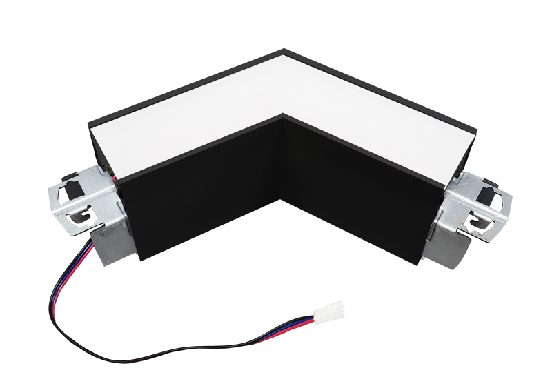 LINA Series, 120° "L" Connector Kit, White or Black Housing
